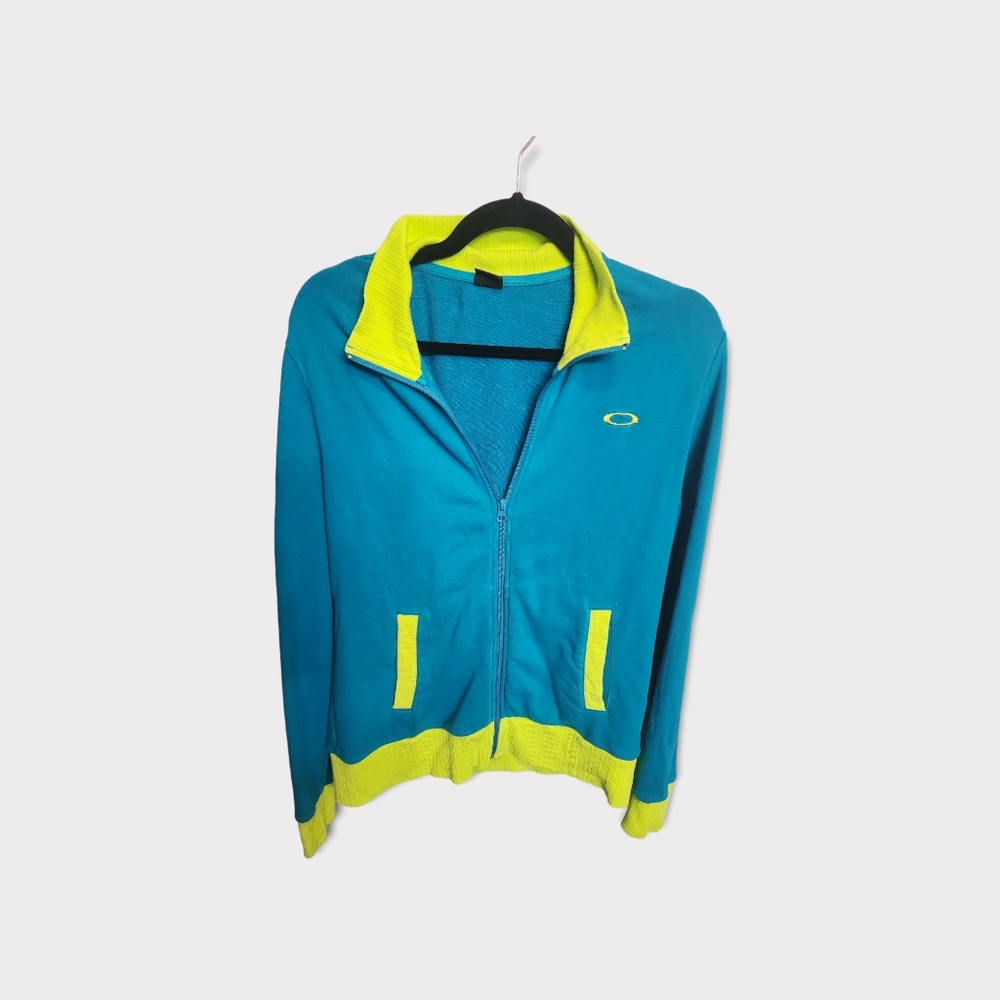 Oakley Zip up jacket, large, vintage, bold free shipping
